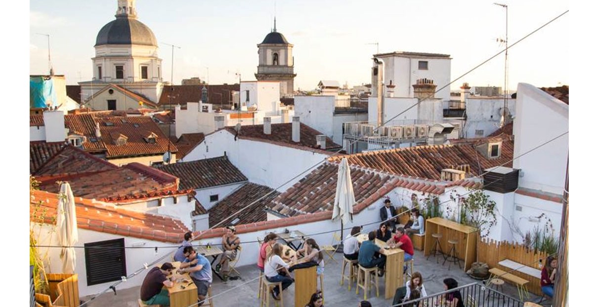 roof top bars in madrid