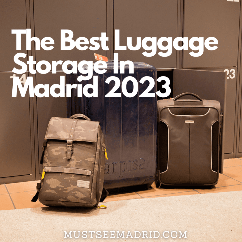 luggage storage in madrid