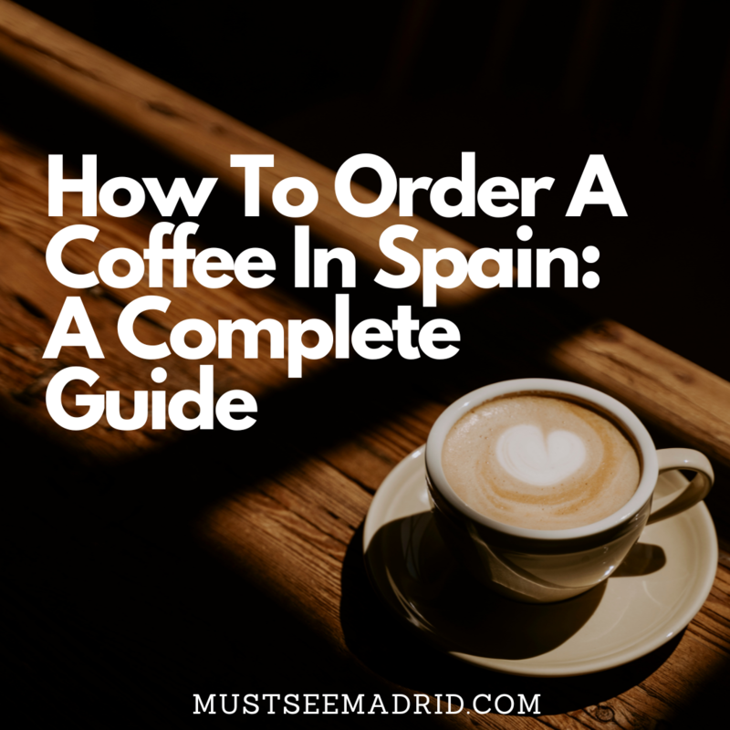 how to order coffee in spain