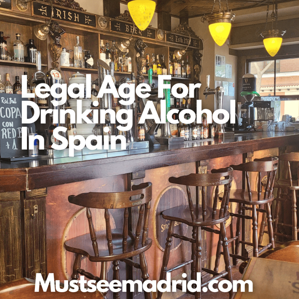 legal drinking age in spain