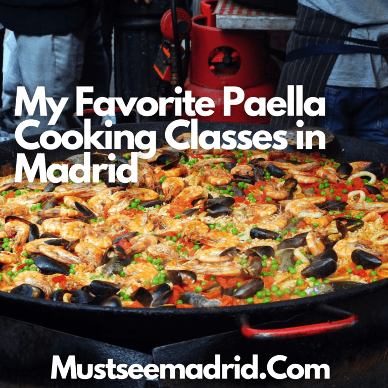 PAELLA COOKING CLASSES IN MADRID