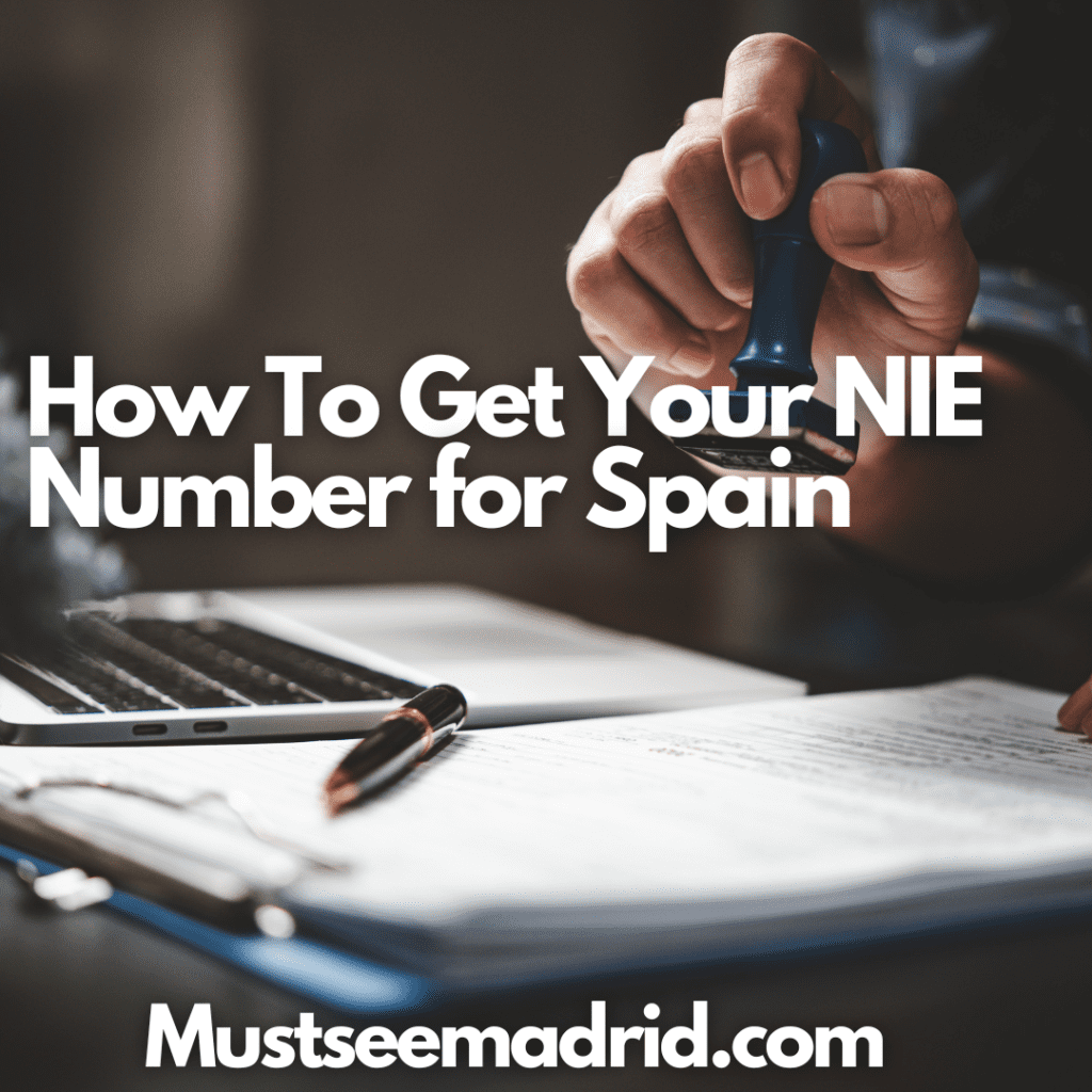 how to get your nie number