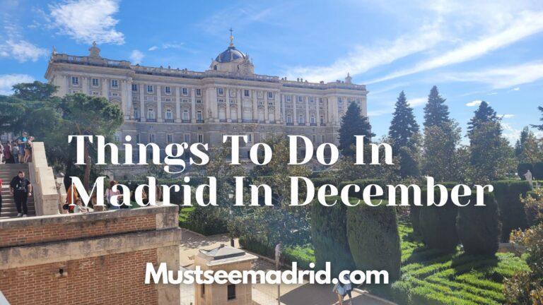 to do in Madrid in december
