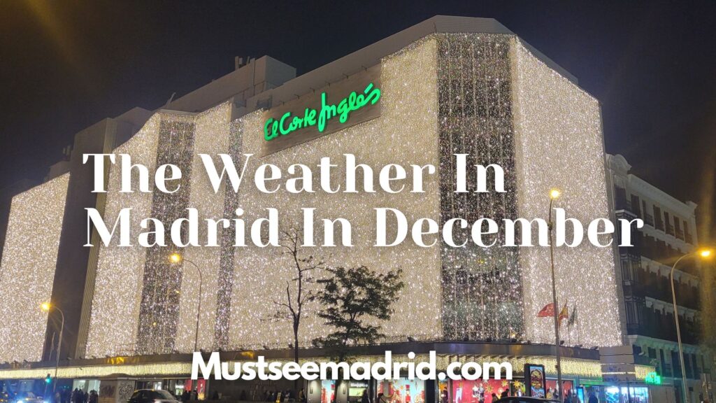 weather in madrid in december