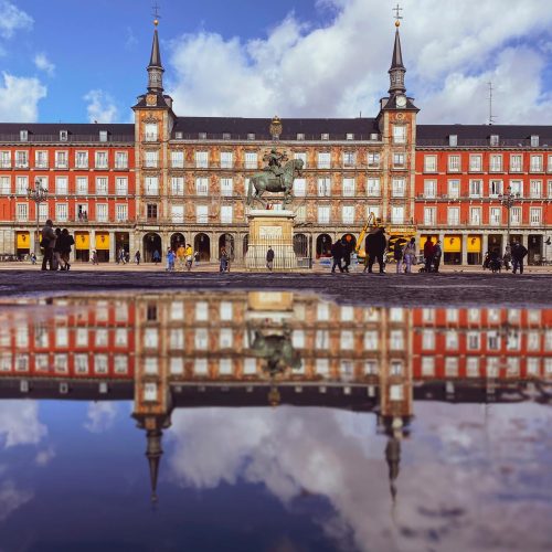 plaza mayor in madrid